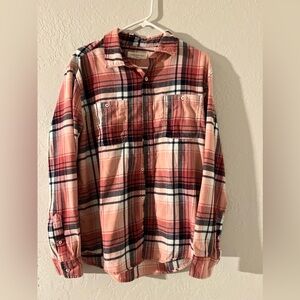 Over size flannel